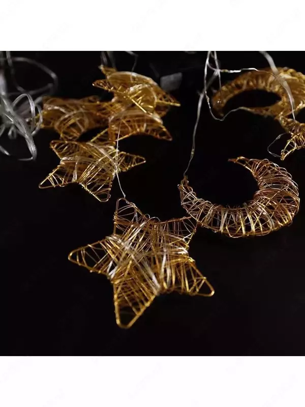 Электрогирлянда "Звезды и Луна" - ЯТТ "Домашний Уголок"