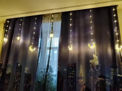 Электрогирлянда "Звезды и Луна"