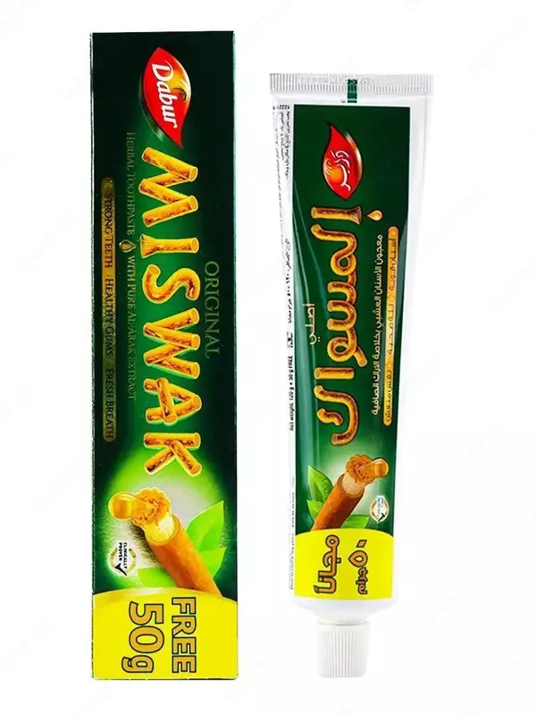 Натуральная зубная паста Dabur Miswak (Дабур Мисвак) 170 гр .