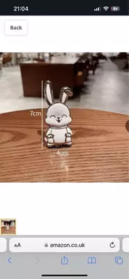 Подставка под телефон с собой- Зайка ЯТТ "Домашний Уголок"