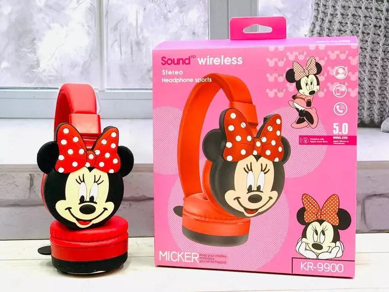 Беспроводные наушники KR-9900/ Минни Маус.