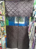 Теплоизоляционные шторы для входных дверей с окошком - 420 000 сум