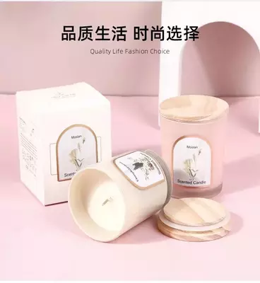 Свеча ароматическая в стеклянной банке Свеча ароматическая в стеклянной банке