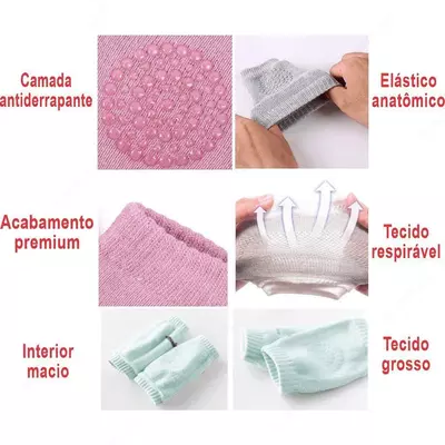 Детские наколенники со стопперами.