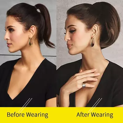 Шиньон - Заколка хвост на краб