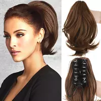 Шиньон - Заколка хвост на краб - ЯТТ "Домашний Уголок"