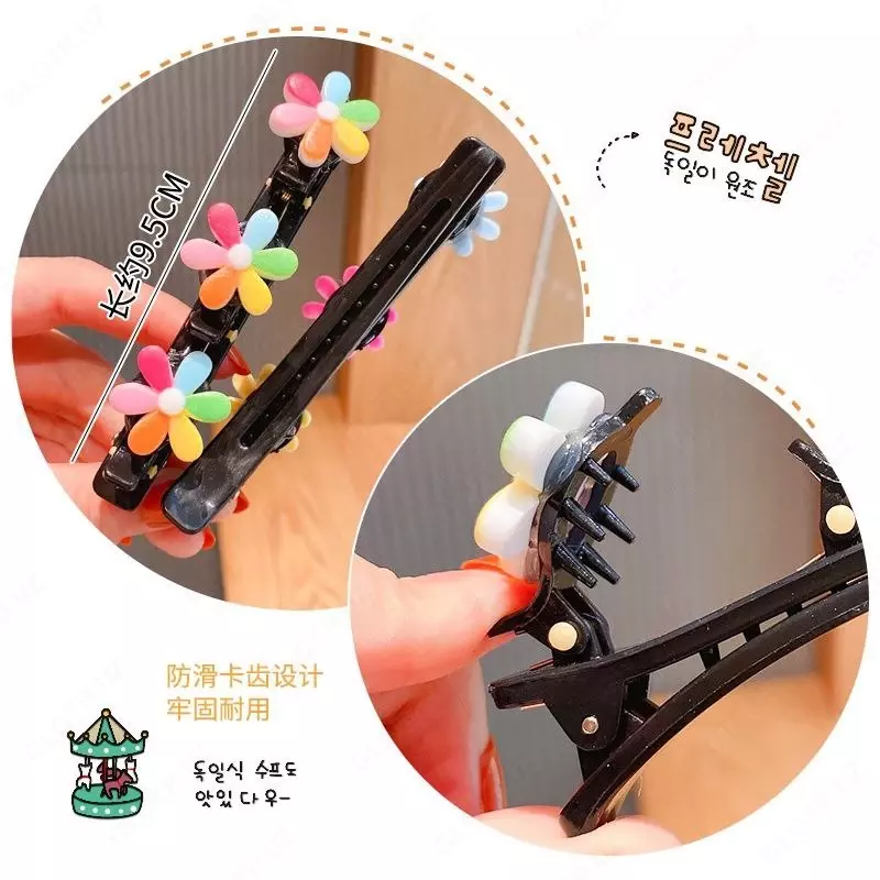 Ободок с клипсами для головы - Заколками для укладки волос и плетения косичек