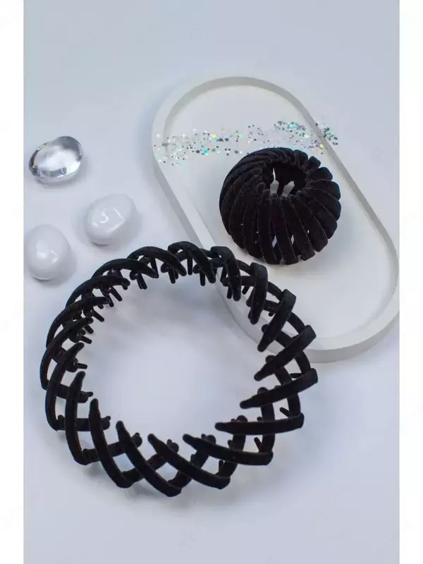 Заколка-зажим краб для пучка и хвоста