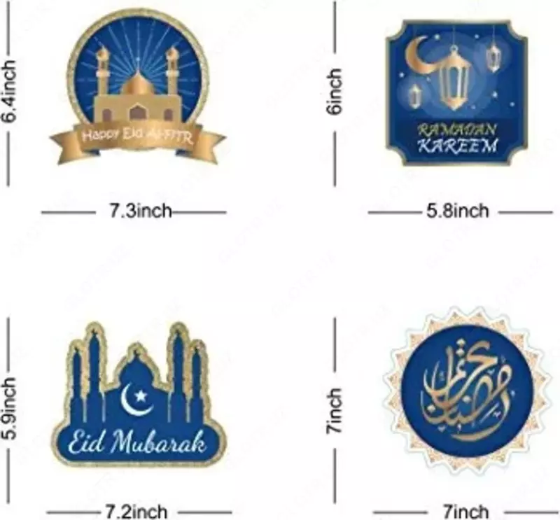  Реквизит для фотосессии на Ид Мубарак Chakana savdo