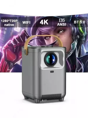 Мини-проектор Smart TV портативный c Wi Fi 4K HD Android Только в розницу