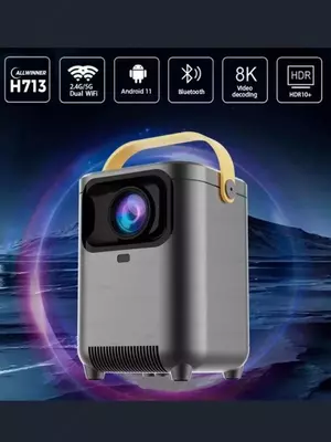 Мини-проектор Smart TV портативный c Wi Fi 4K HD Android
