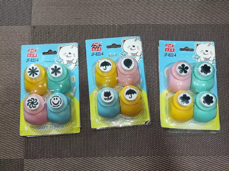 Дыроколы фигурные Jef JF-822-4