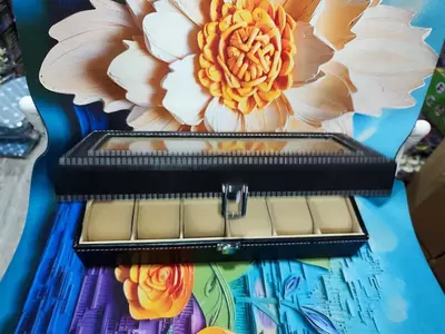 Шкатулка органайзер для часов на 6шт