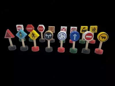 Набор деревянных дорожных знаков. - 90 000 so'm / dona