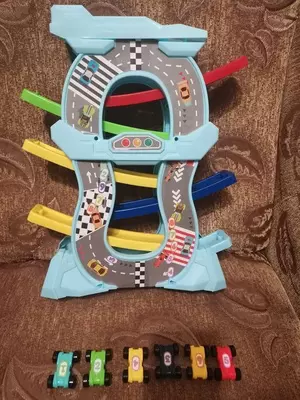 868-3 АВТОТРЕК "Гонки по склону" 3 в 1 ЯТТ "Домашний Уголок"