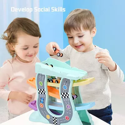 868-3 АВТОТРЕК "Гонки по склону" 3 в 1 - ЯТТ "Домашний Уголок"