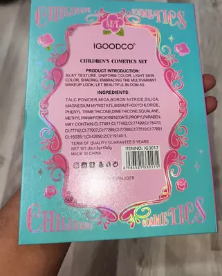 100 000 сум / шт. Набор Детской косметики IGOODCO русалка