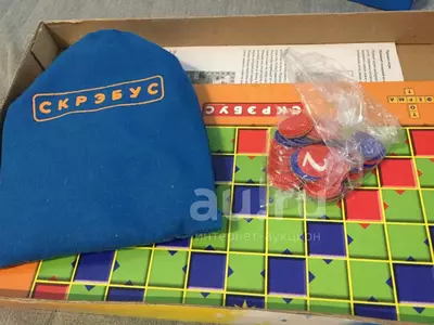 Настольная игра "Скрэбус" ЯТТ "Домашний Уголок"