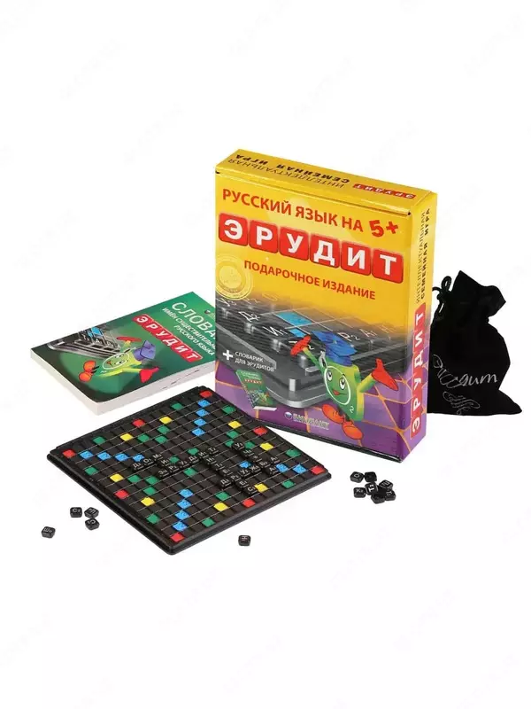 Настольная игра Эрудит подарочный набор