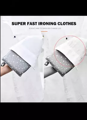 Гладильная подушка c  теплоотражающим алюминиевым покрытием.