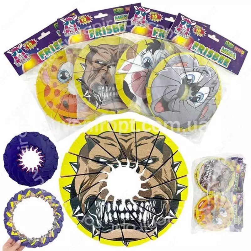 Мега фрисби с рисунками