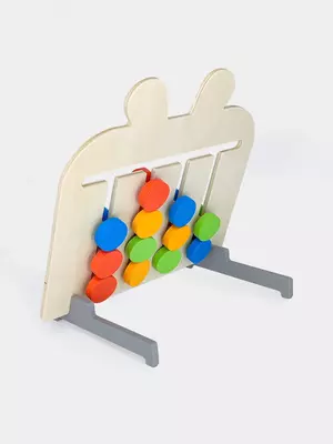 Деревянная игрушка мини бизиборд для детей по методу Монтессори ЯТТ "Домашний Уголок"