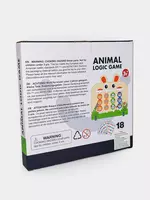 "Domashniy ugolok" XK - Деревянная игрушка мини бизиборд для детей по методу Монтессори