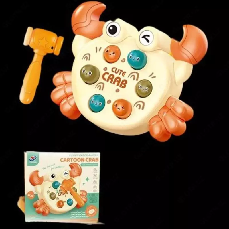  Игра детская A-Toys Логика-стучалка Краб. - 