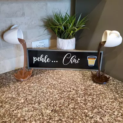 130 000 so'm / dona Художественная скульптура - Плавающая кофейная чашка