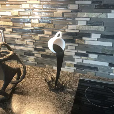 Художественная скульптура - Плавающая кофейная чашка Chakana savdo