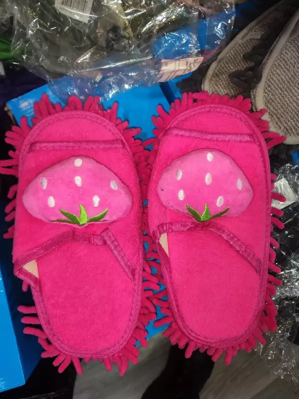 Швабра из микрофибры - многофункциональные тапки для мытья пола и обуви - 80 000 сум