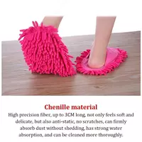 Швабра из микрофибры - многофункциональные тапки для мытья пола и обуви