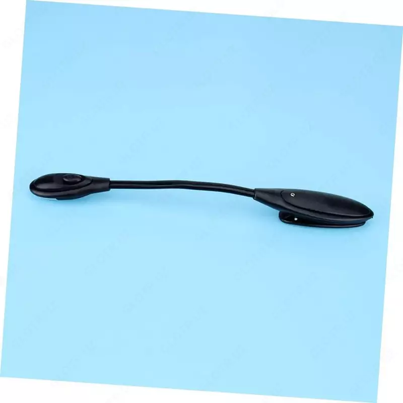 Светодиодная лампа с гибкой ножкой и с креплением клипсой.