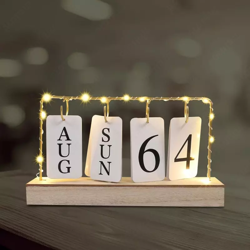 Светильник LED с календарем