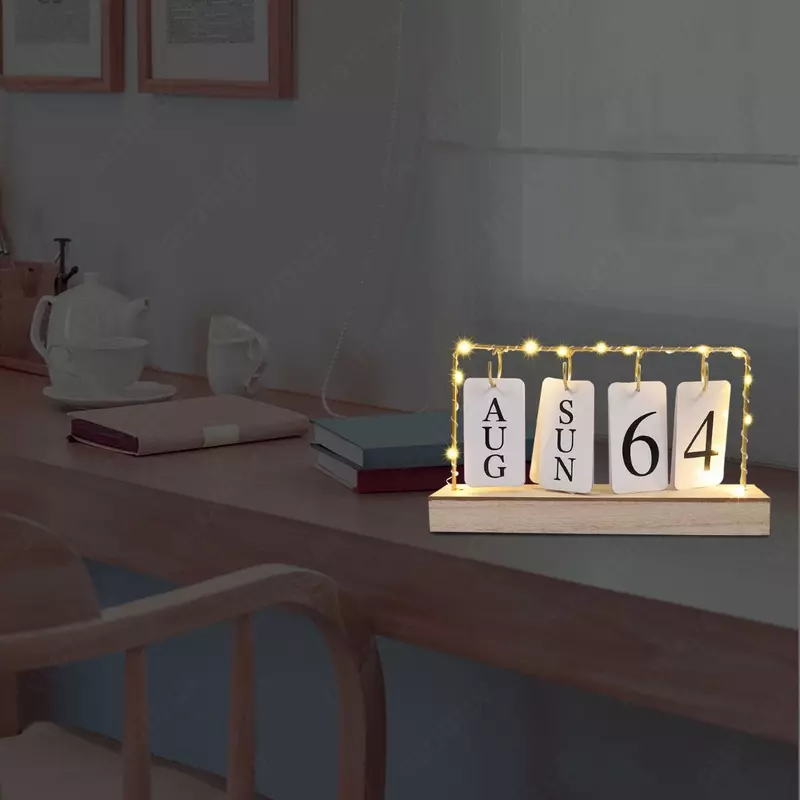 Светильник LED с календарем