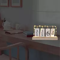 Светильник LED с календарем