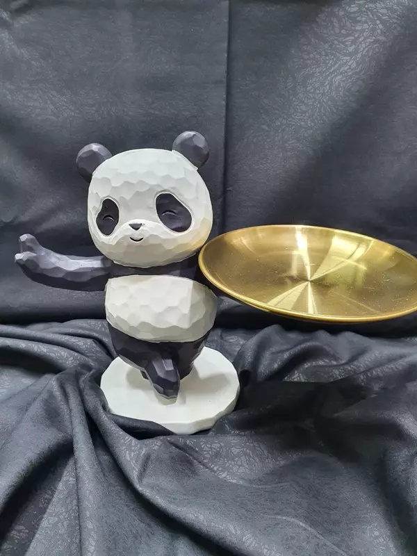 200 000 сум Статуя панды с подносом для декора