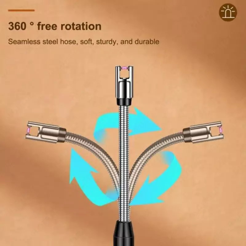 Электрическая аккумуляторная длинная кухонная зажигалка