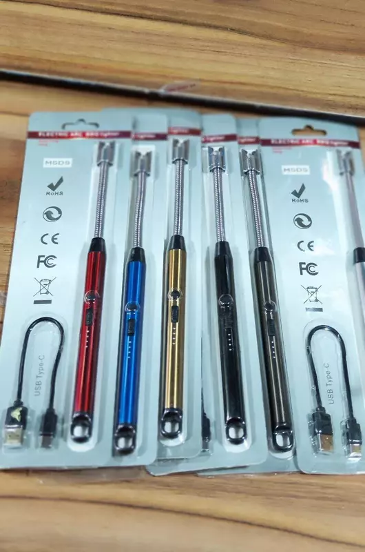 Электрическая аккумуляторная длинная кухонная зажигалка