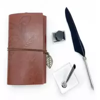  Набор для каллиграфии Quill с чёрным пером Домашний Уголок