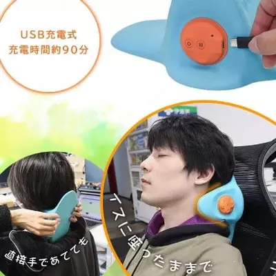 Подушка для шеи оснащенная функцией EMS Подушка для шеи оснащенная функцией EMS