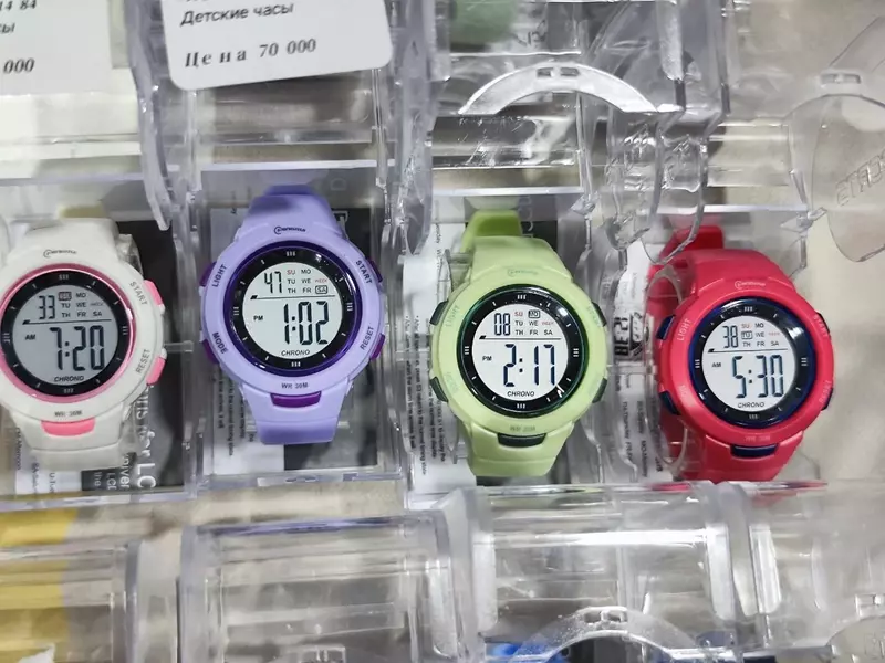  Электронные наручные детские часы. - 