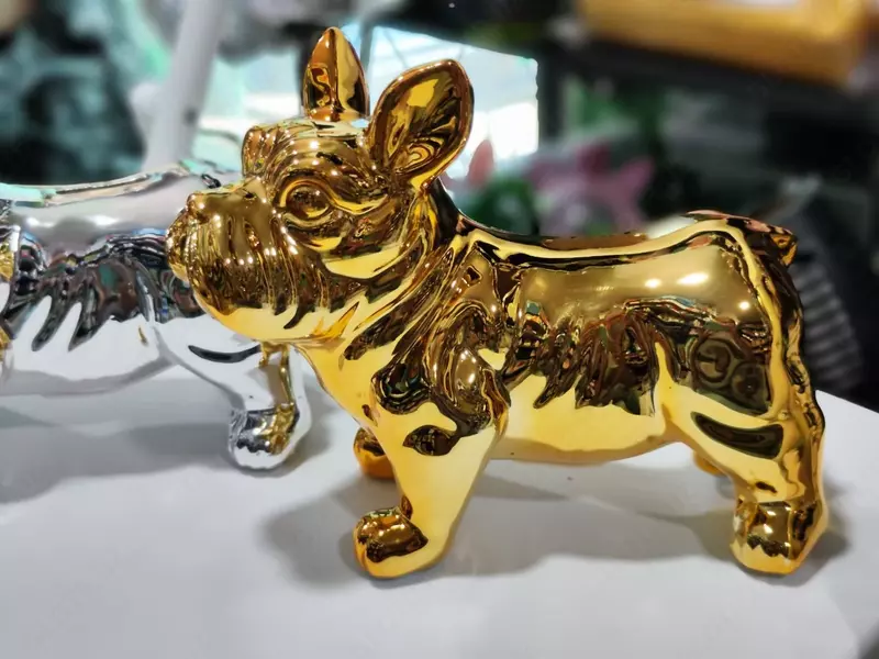 Керамическая копилка "Бульдог"