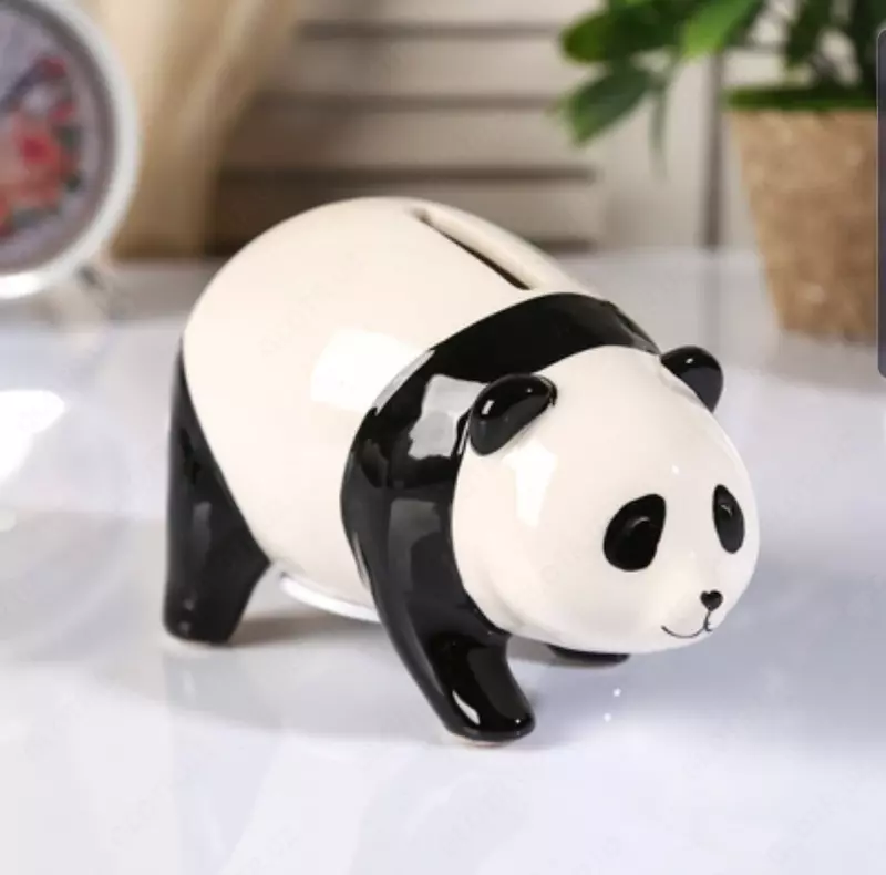 Керамическая копилка "Панда"
