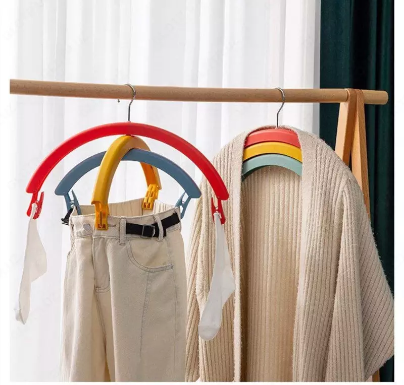 Многофункциональная вешалка Rainbow Hanger Радуга 3 в 1