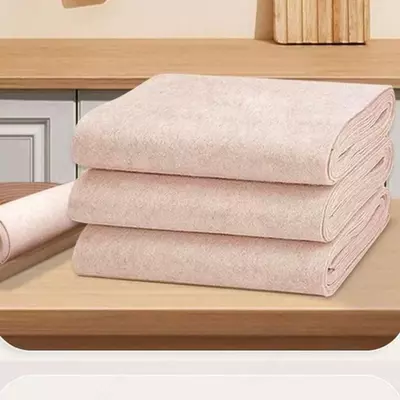 Мочалка для мытья посуды - Тряпка из люфы - "Domashniy ugolok" XK