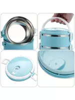   Двухсекционный ланч-бокс Smile LUNCH BOX MS-9609