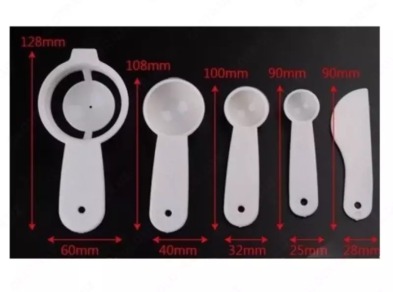 50 000 сум Портативный набор мерных стаканов и ложек.