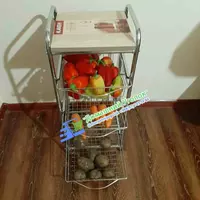 Трёхярусная металлическая этажерка. - 500 000 сум