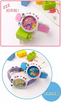 Детские часы Little Dinosaur с полиуретановым ремнем Только в розницу